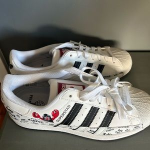 NWT Adidas Superstar Being Green with Philip Colbert sneakers